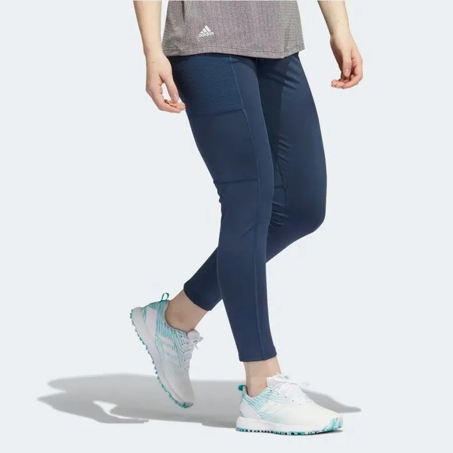 Ladies Adidas HEAT.RDY Tights - Blue