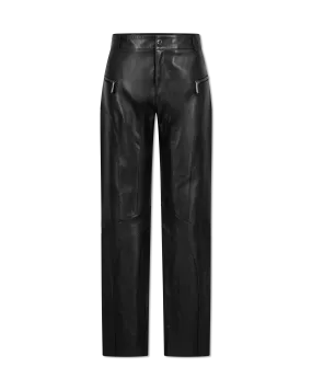 Leather Moto Pants