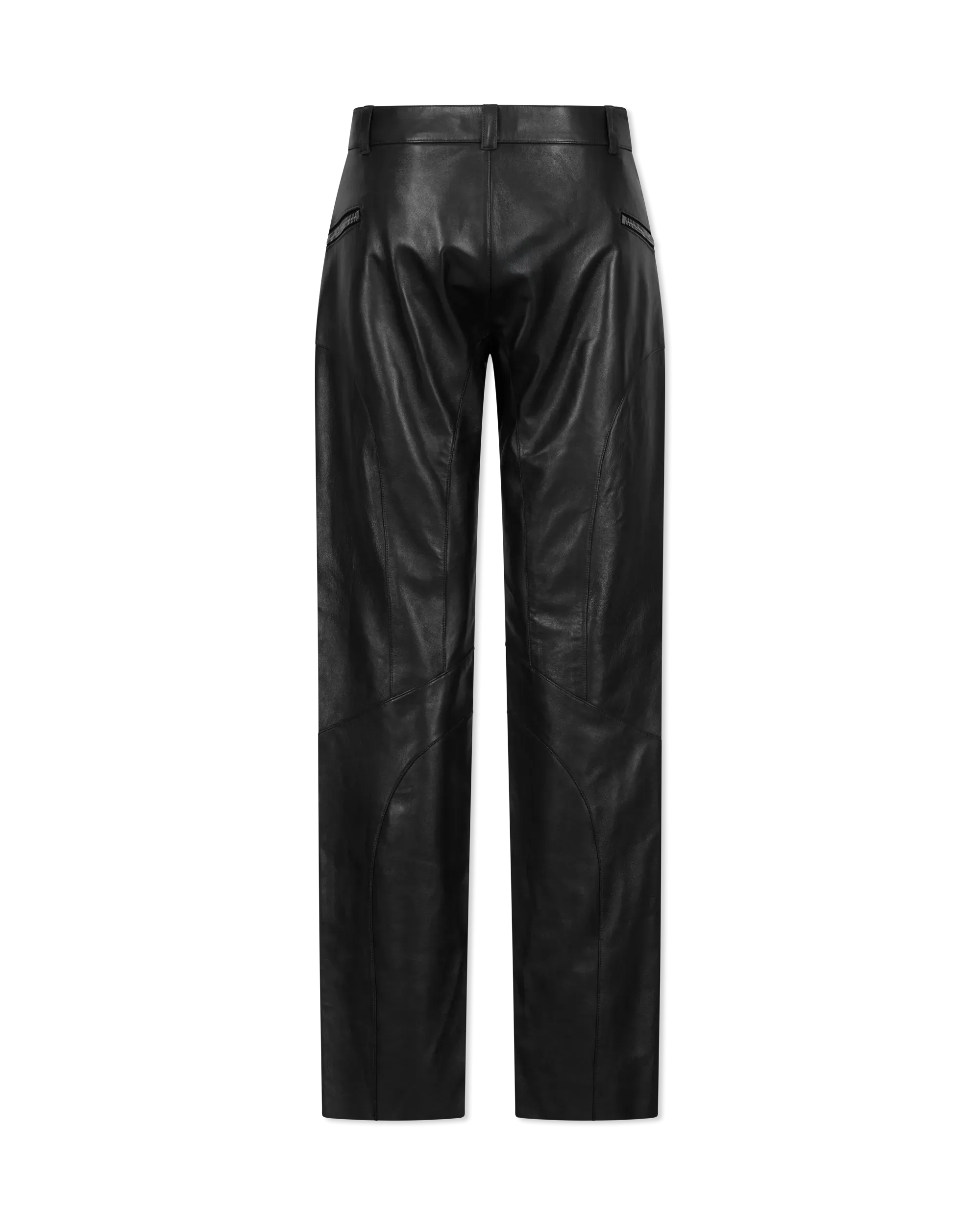 Leather Moto Pants