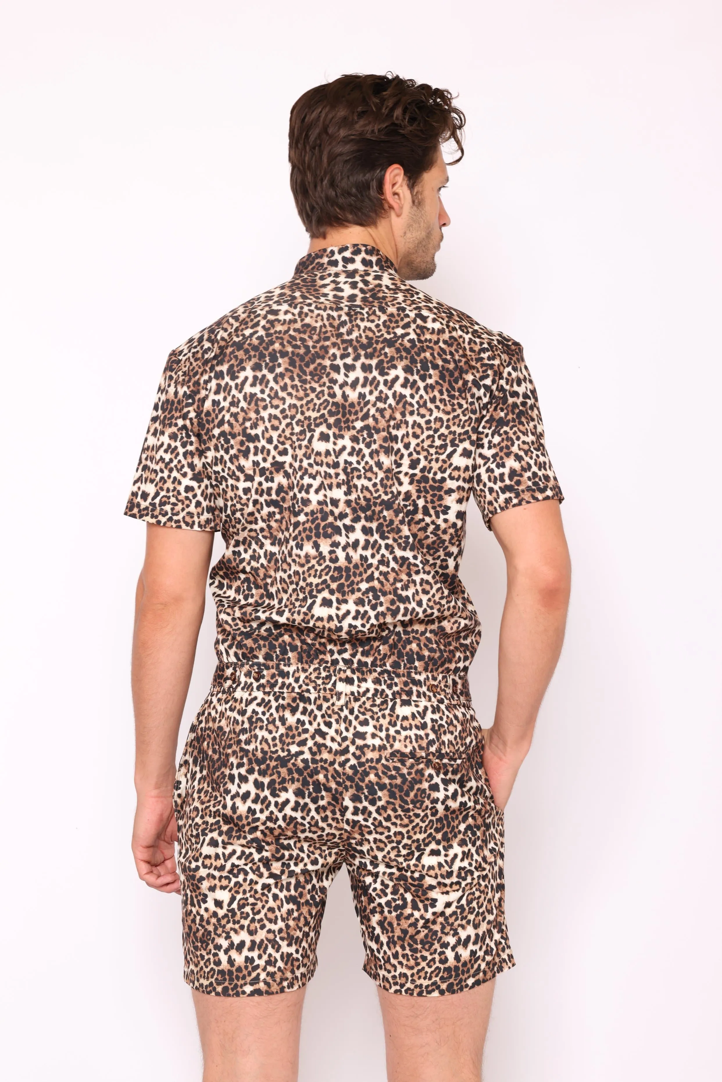 Leopard Romper