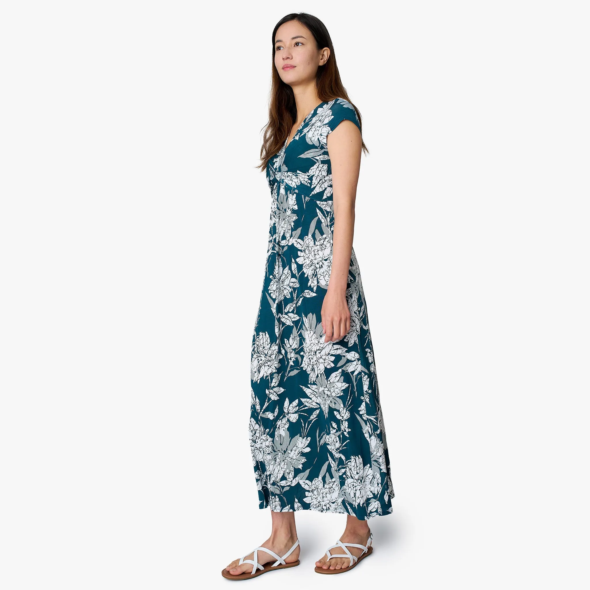 Long Flower Dress