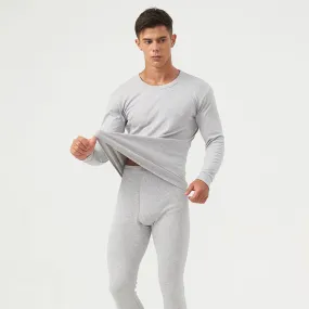 Men and Women Long Johns Shirt Pants Set