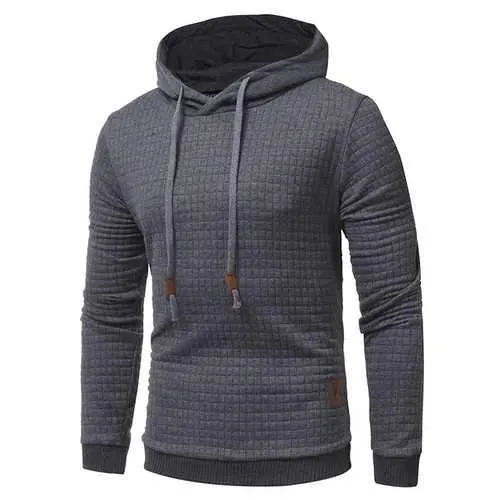 Men's Autumn Winter Polyester Fitness Casual Sweatshirt