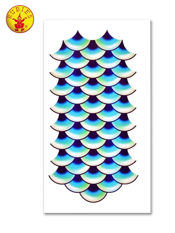 Mermaid Scales Large Tattoo Kit