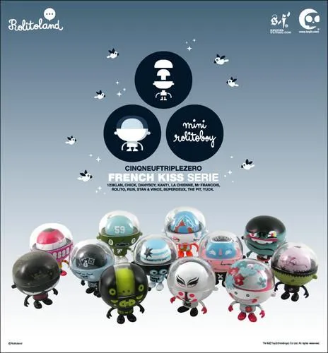 Mini RolitoBoys French Kiss series by Rolitoland x TOY2R