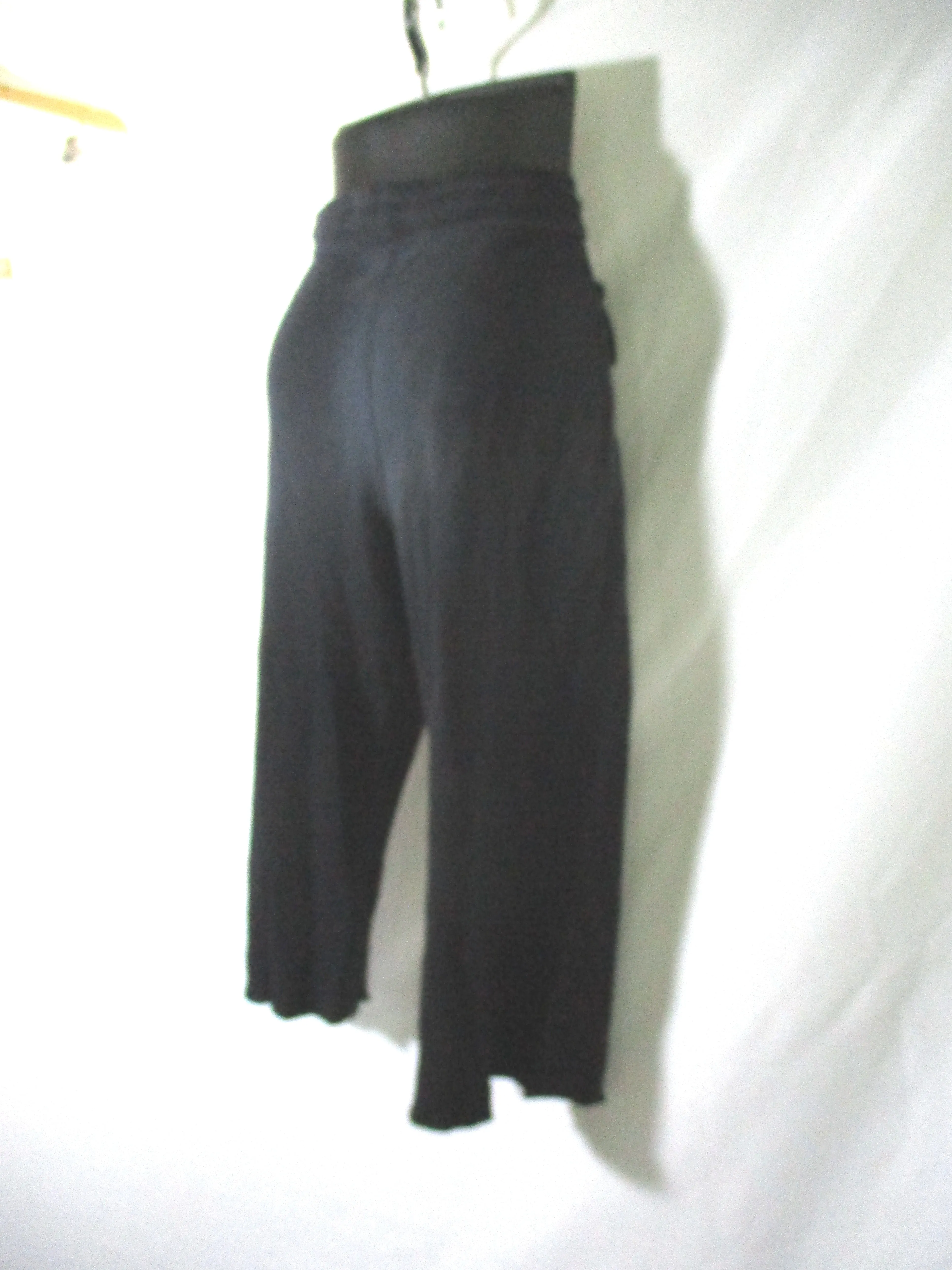 NEW NWT RAQUEL ALLEGRA Sweatpants Yoga Pants 0 BLACK Athletic Lounge