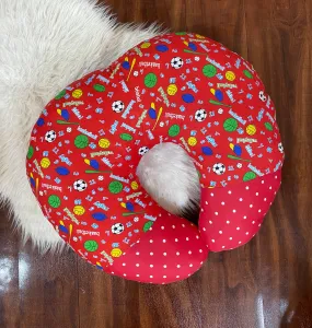 Nursing Pillow - Red Sports