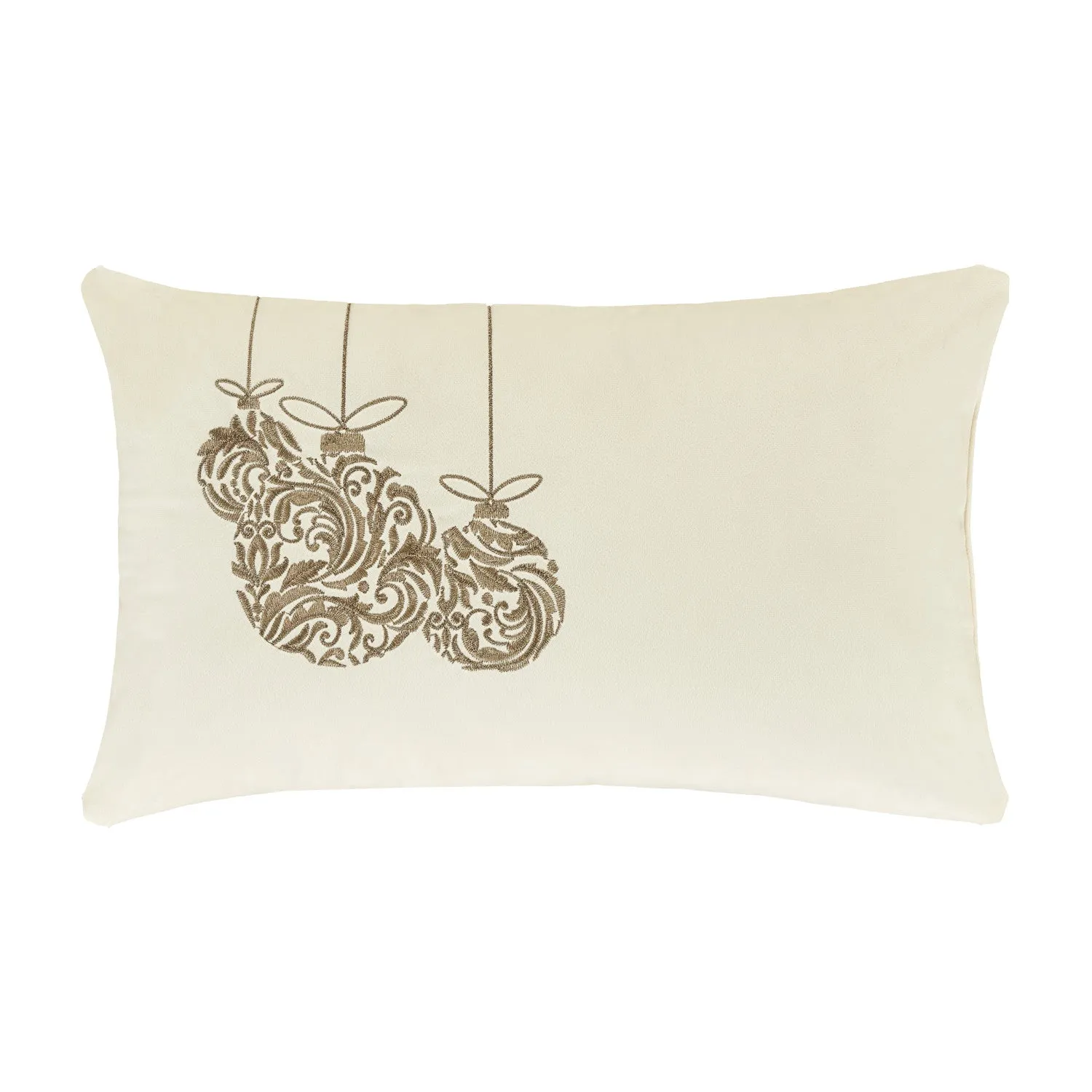 Ornament Boudoir Embellished Decorative Throw Pillow