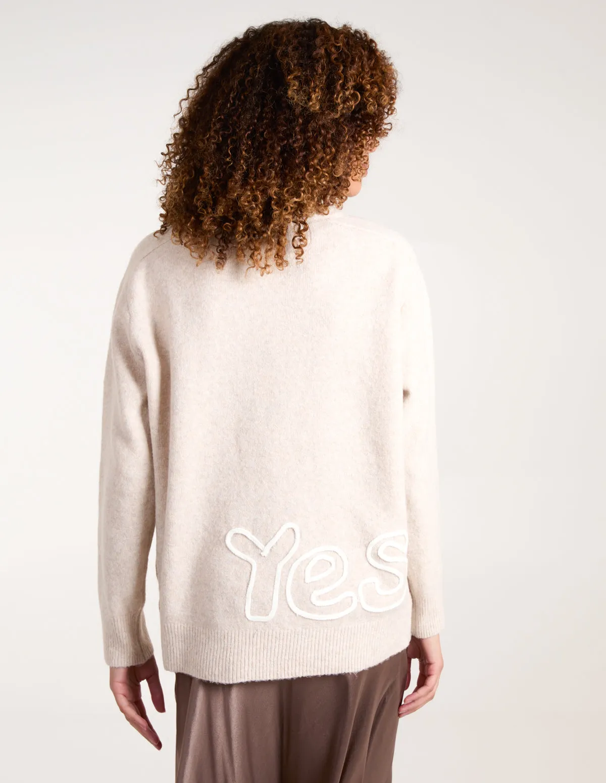 Oui Embroidery Jumper