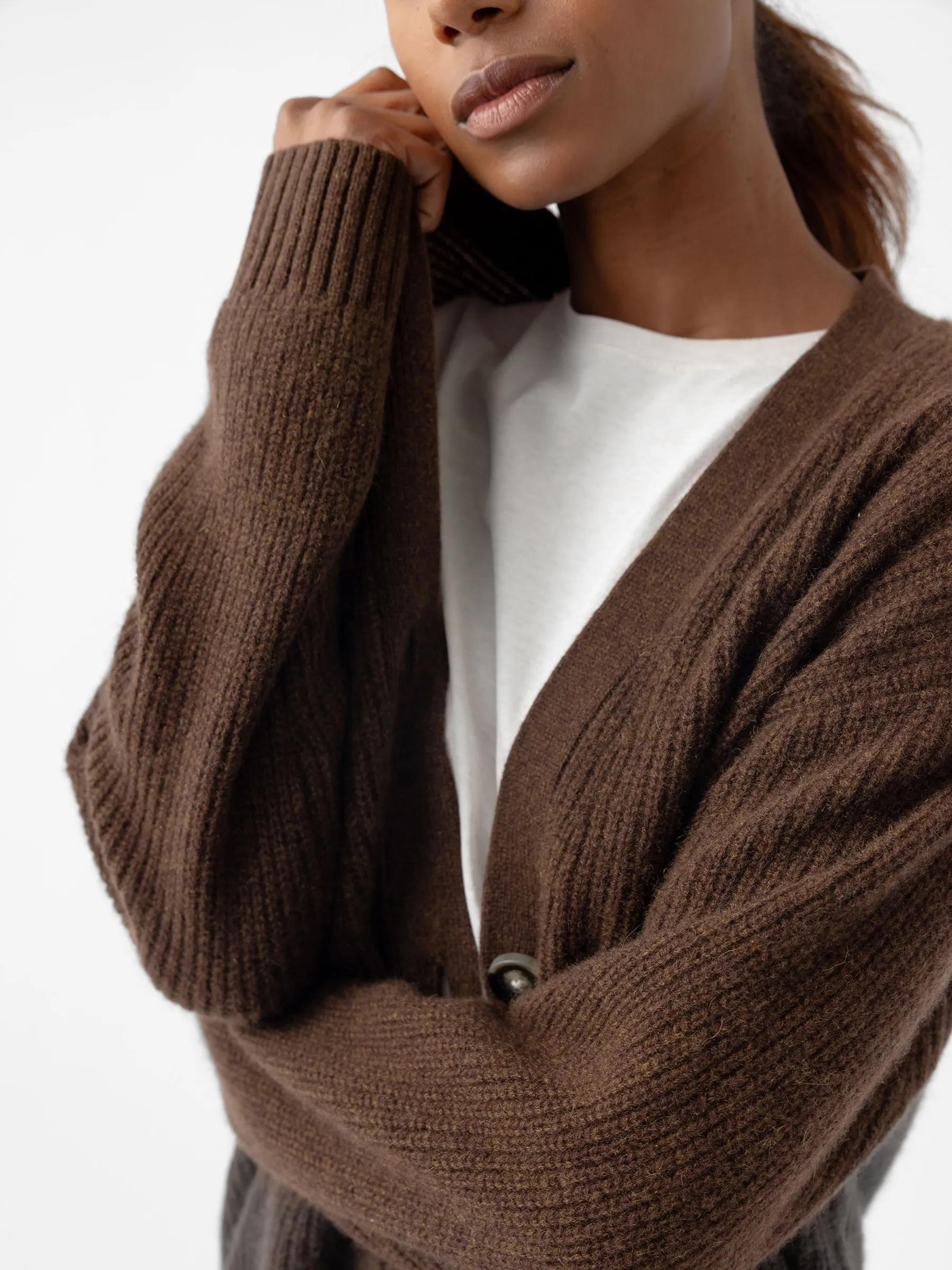 Oversized Sunday Cashmere Cardigan