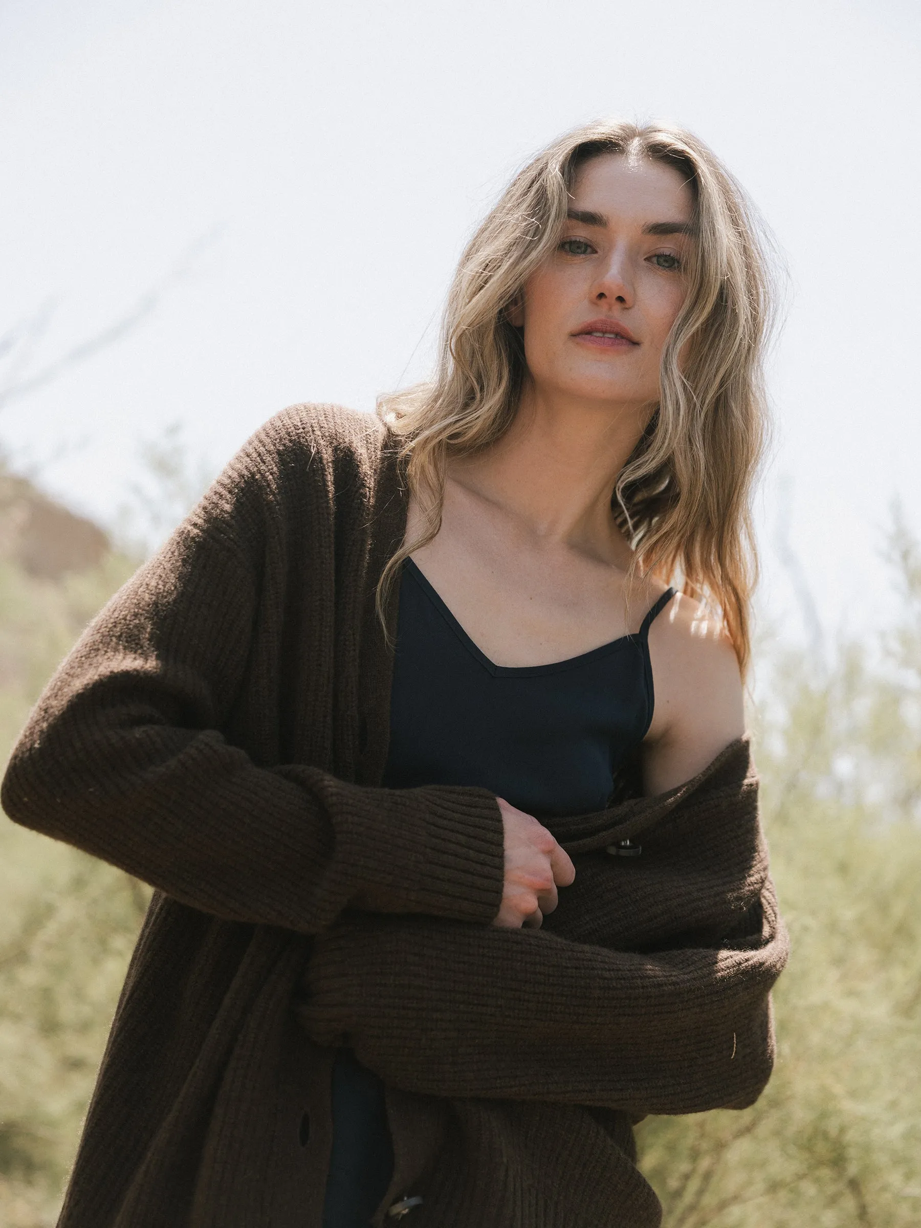 Oversized Sunday Cashmere Cardigan