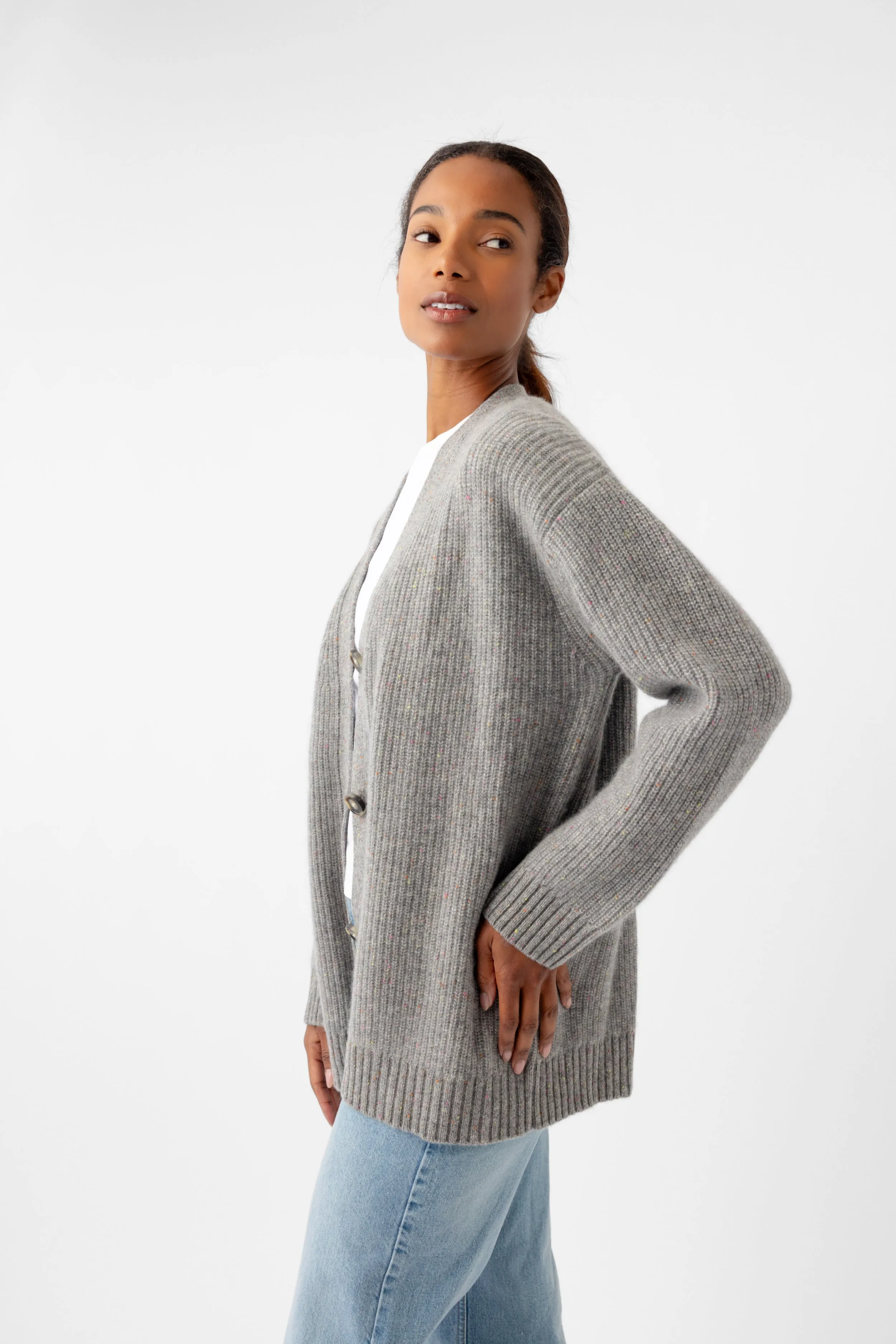 Oversized Sunday Cashmere Cardigan