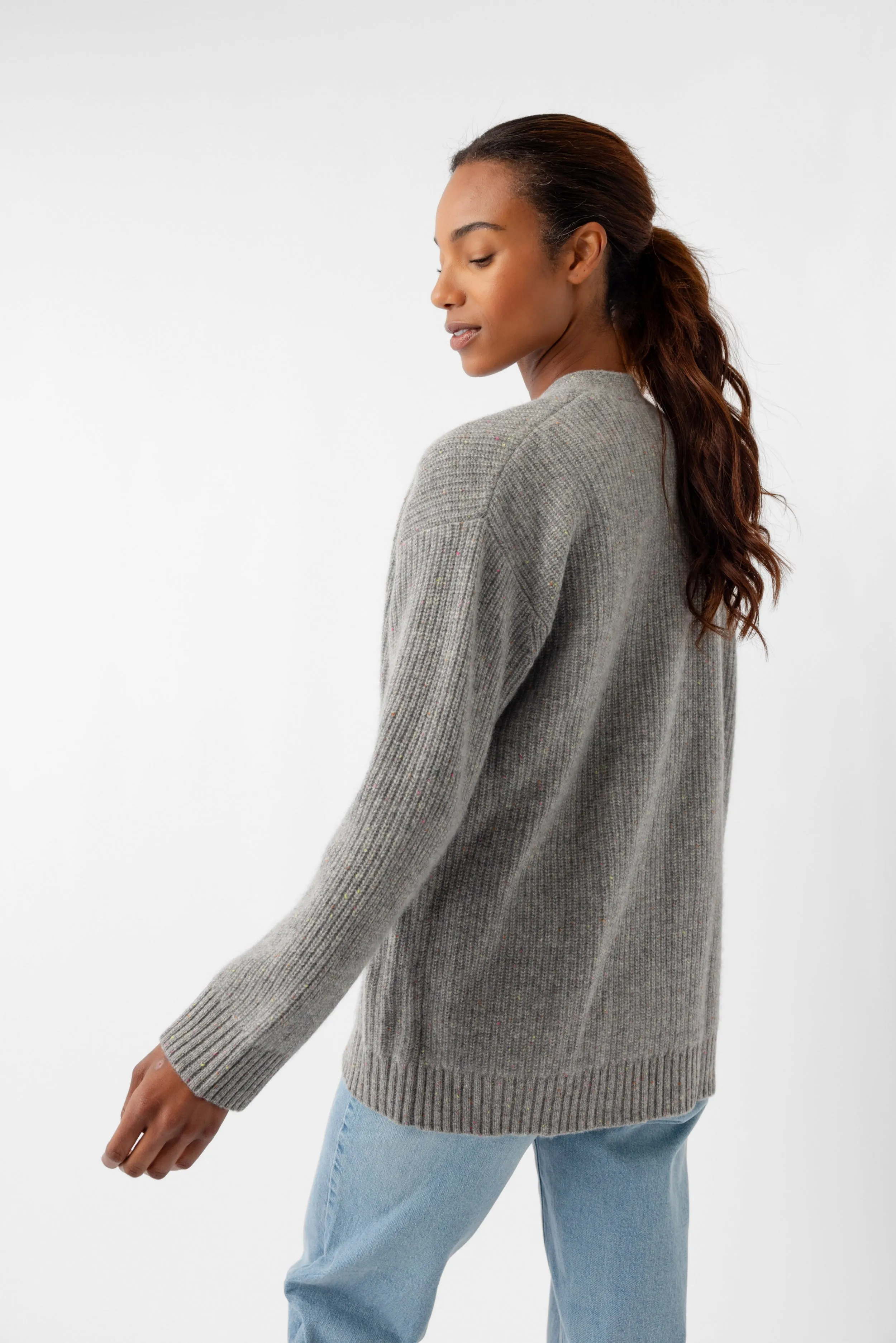 Oversized Sunday Cashmere Cardigan