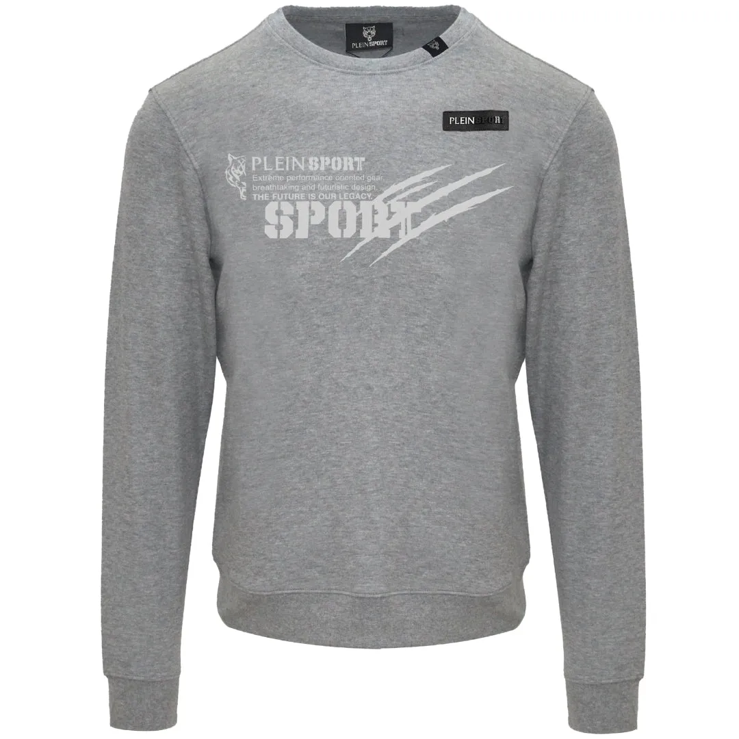 Plein Sport The Future Is Our Legacy Grey Jumper