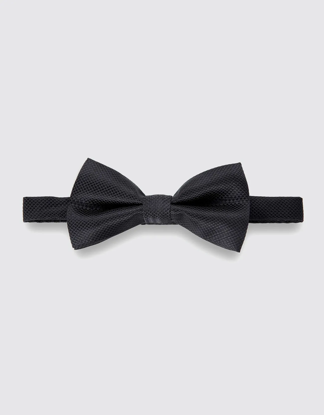 Polyester Clipped Suspender Bow Tie