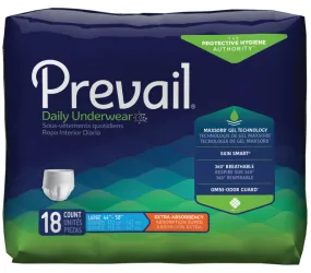 Prevail Protective Underwear Large 1100ml 112-147ml (Packet 18)