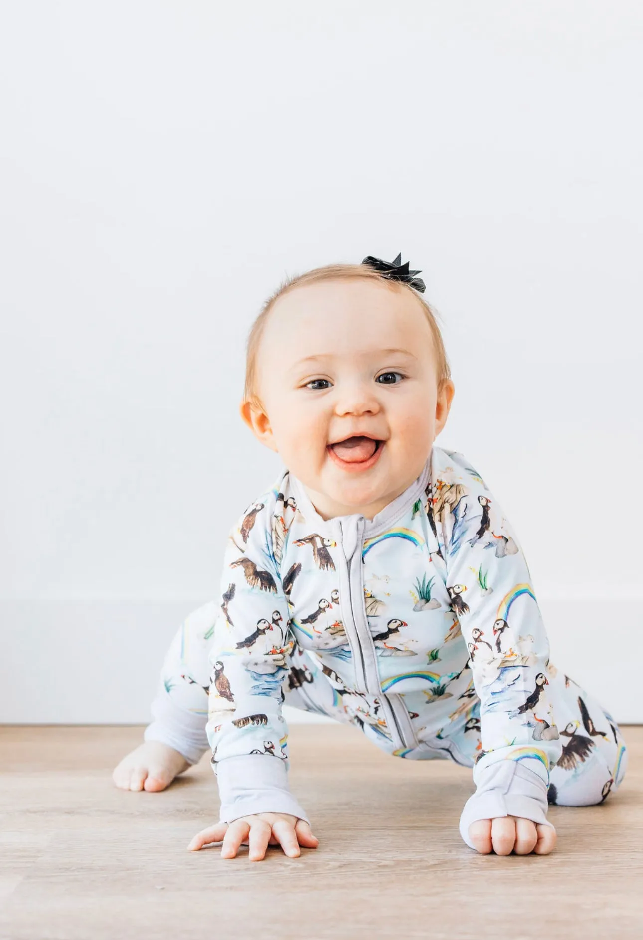 Puffin Point Zip Romper