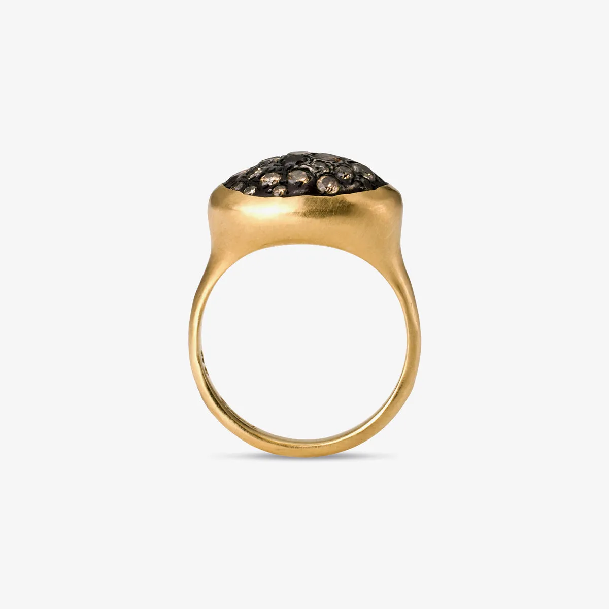 R1301BR | Brown Diamond Galaxy Ring