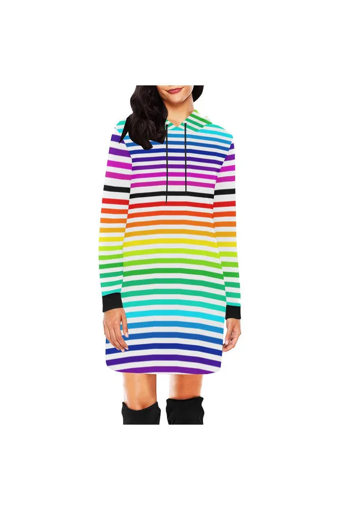 raindress All Over Print Hoodie Mini Dress (Model H27)