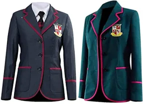 Regular College Cotton Coat For Girls