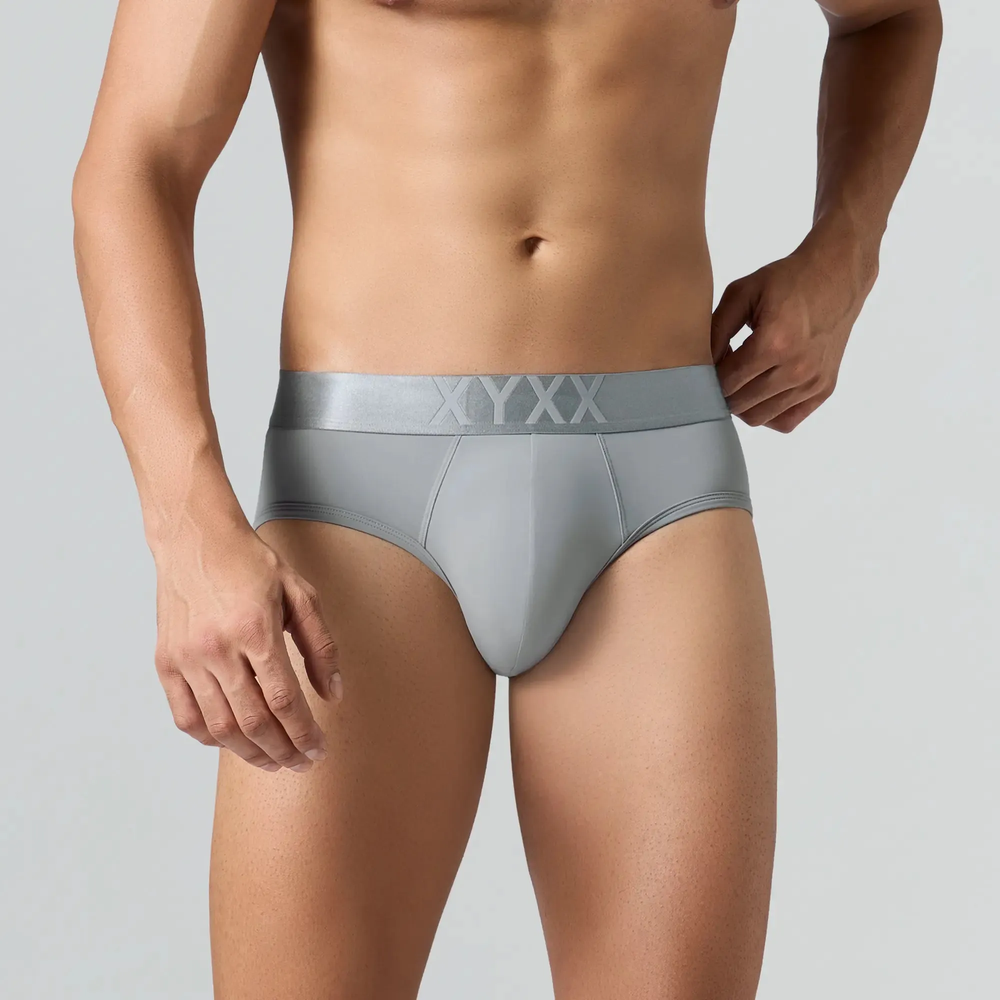 Rev Tactel Briefs Ash Grey