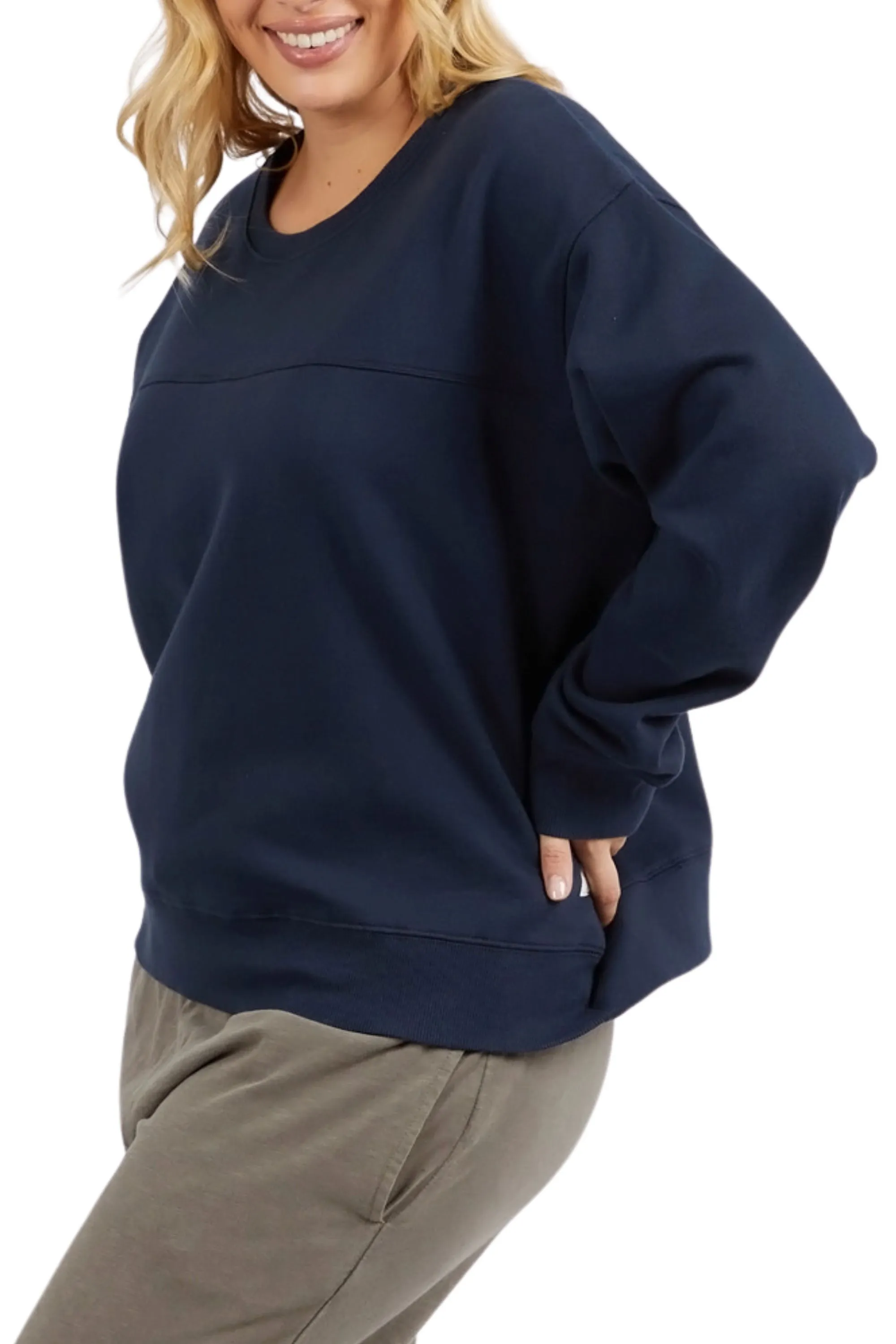 SHELLEY FLEECE CREW - 81X4413