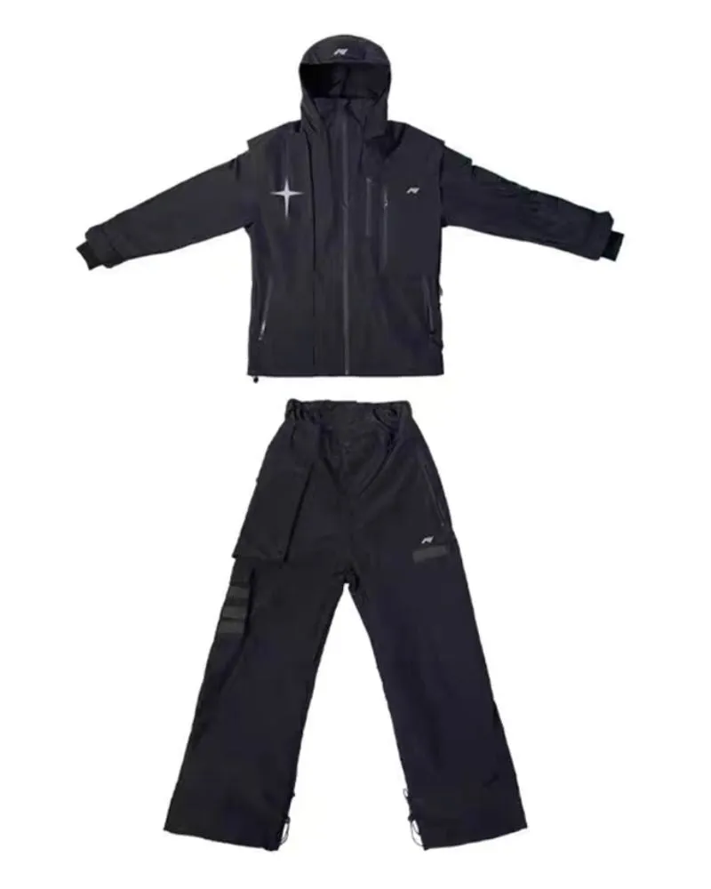 Ski Wear Unisex Slim Fit Thermal Snow Suit