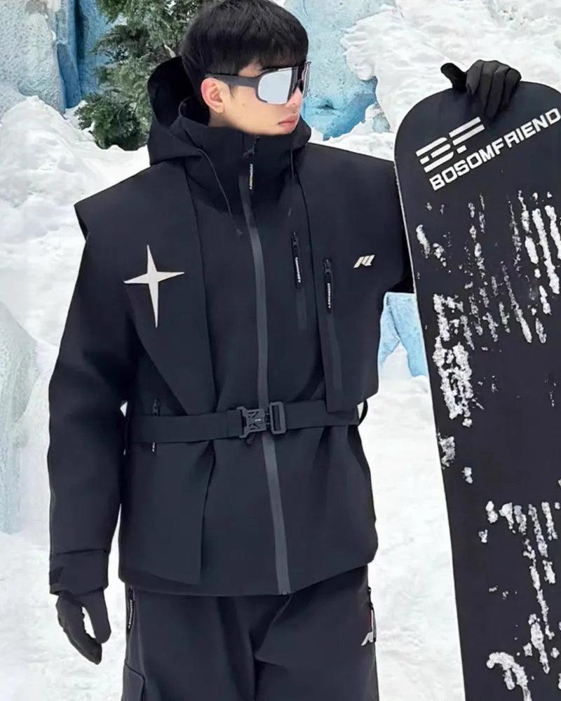 Ski Wear Unisex Slim Fit Thermal Snow Suit