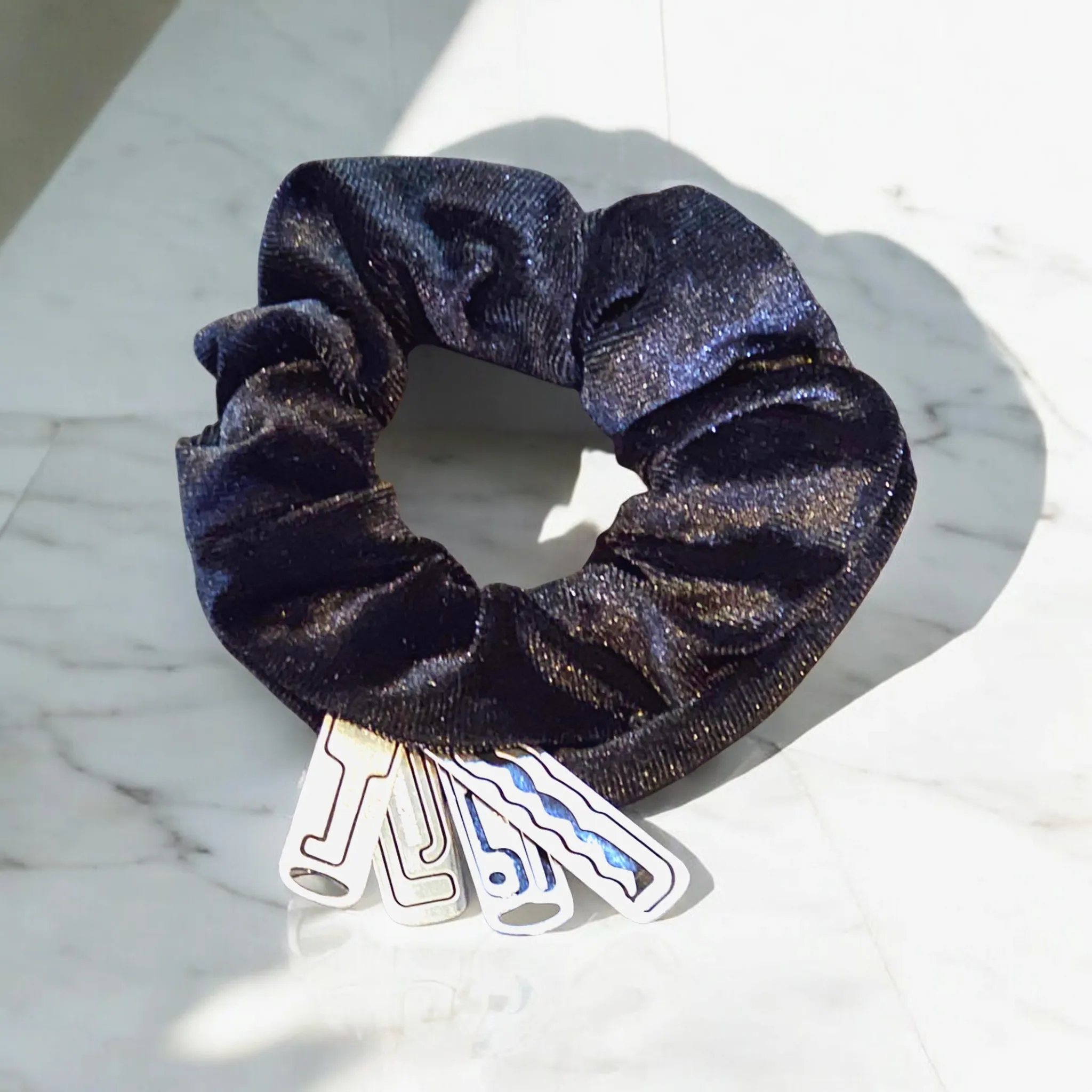 Stash Scrunchie: Hair Scrunchie with Hidden Pockets