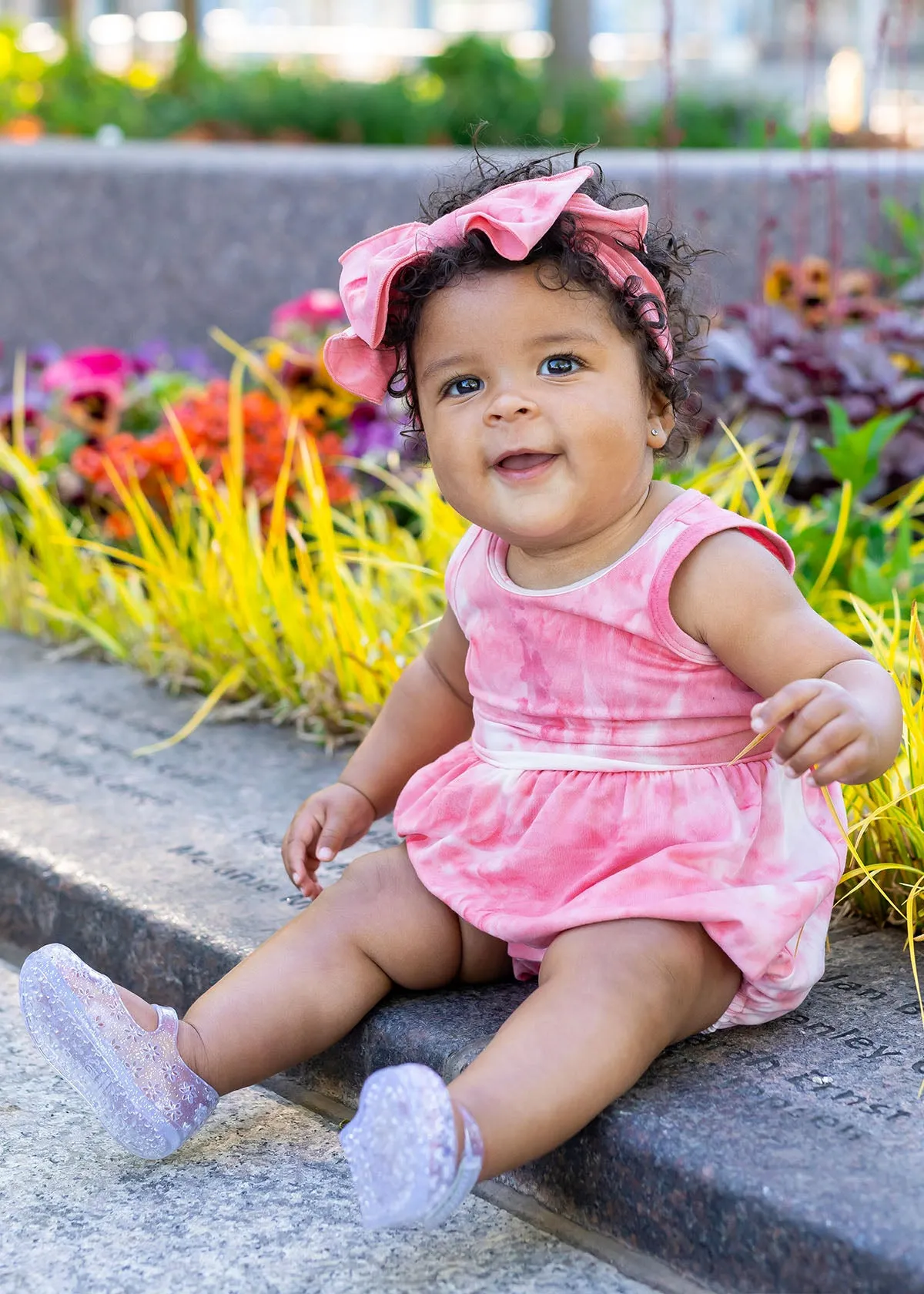 Strawberry Cloud Baby Romper