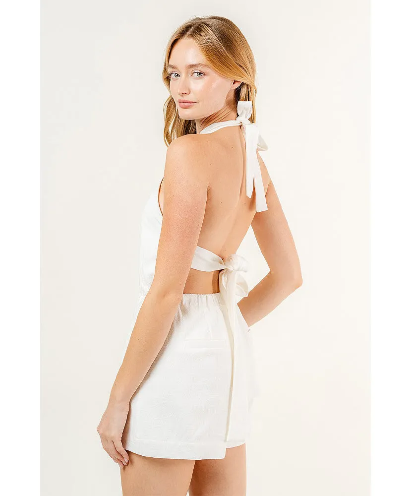 Summer Shoot Halter Romper