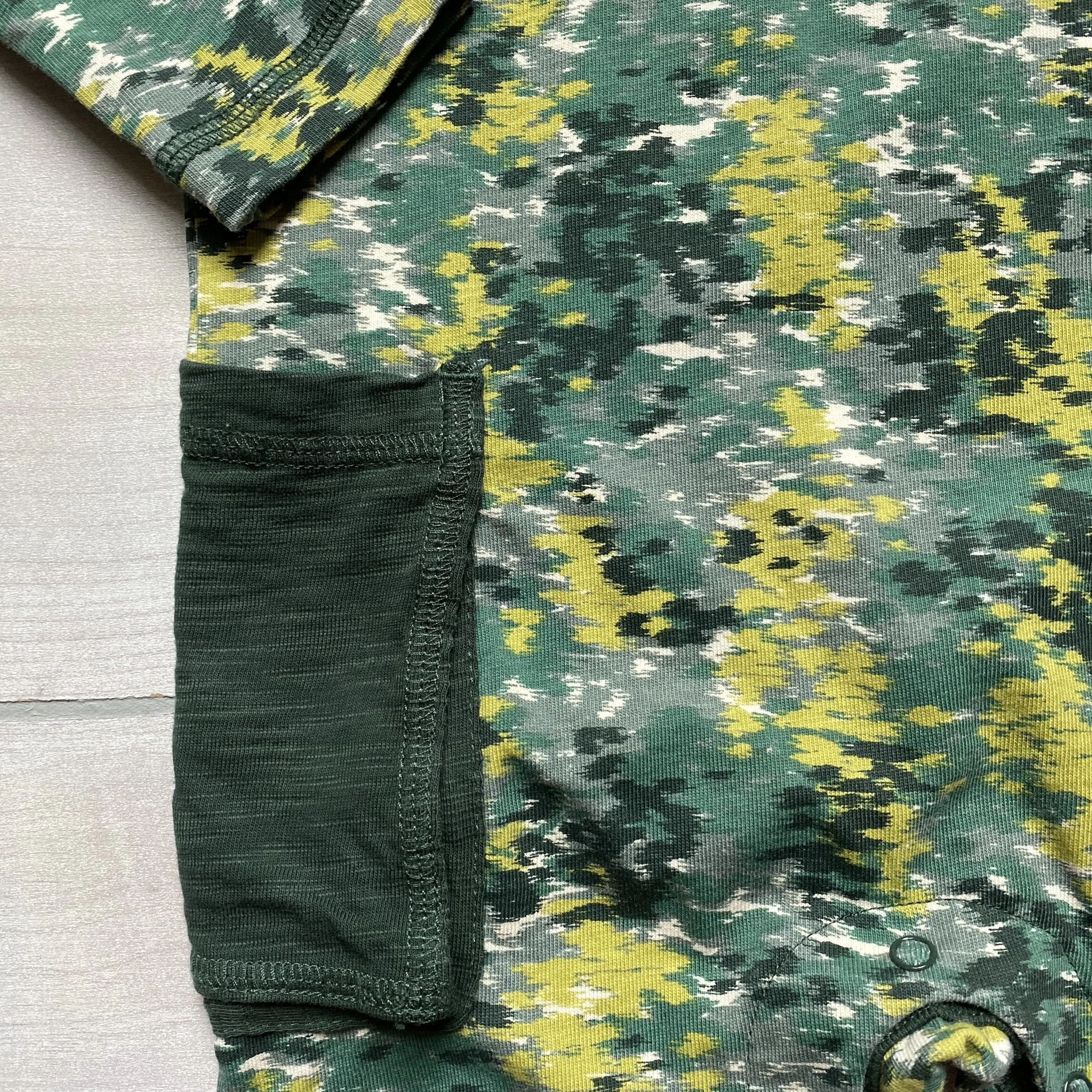 Tea Collection Camo Colored Romper