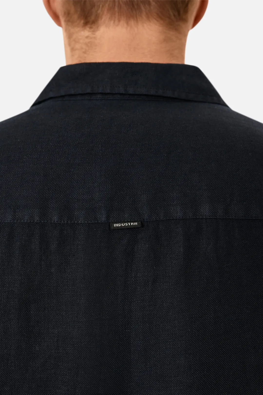 The Del Sur Linen S/s Shirt - Black