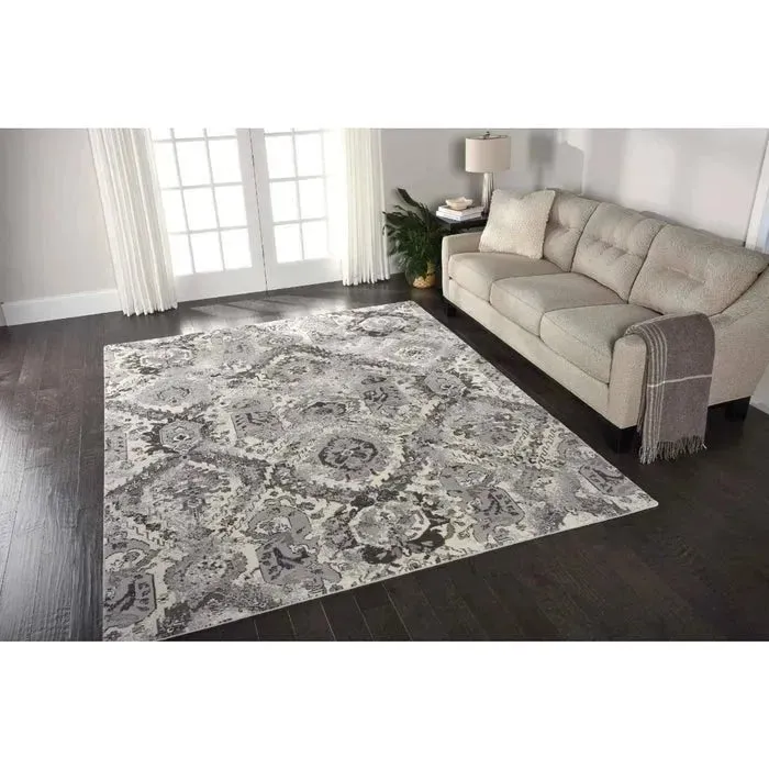 Twilight TWI03 Ivory/Grey Rug