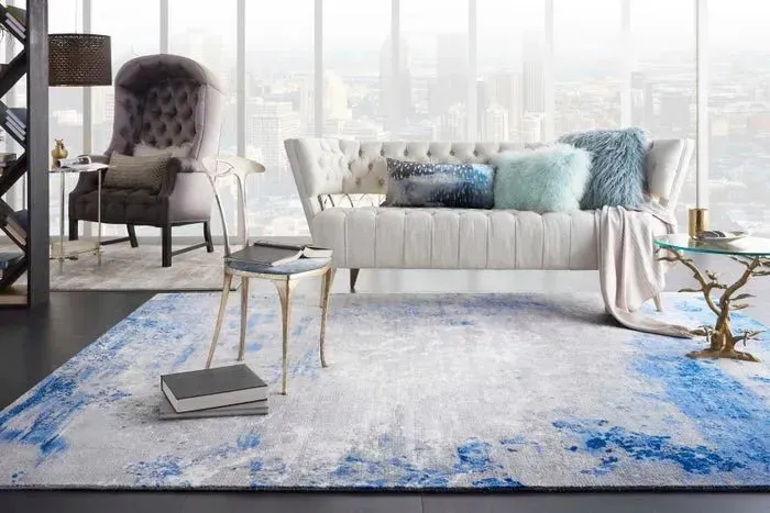 Twilight TWI22 Blue/Grey Rug