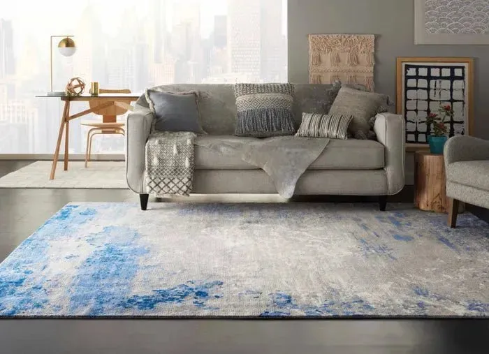 Twilight TWI22 Blue/Grey Rug