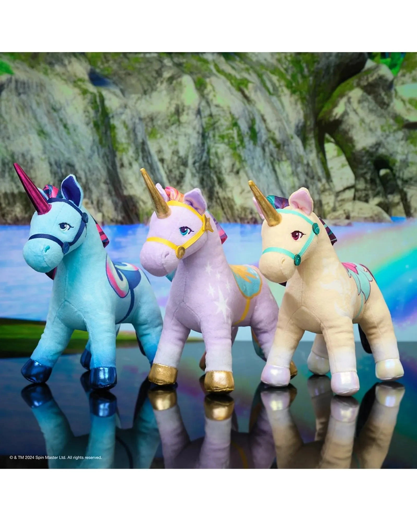 Unicorn Academy 17Cm Plush - Assorted (Wildstar, Leaf, River)