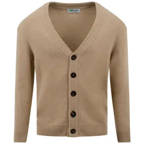 Unisex Icon Style Cardigan Camel - SS23