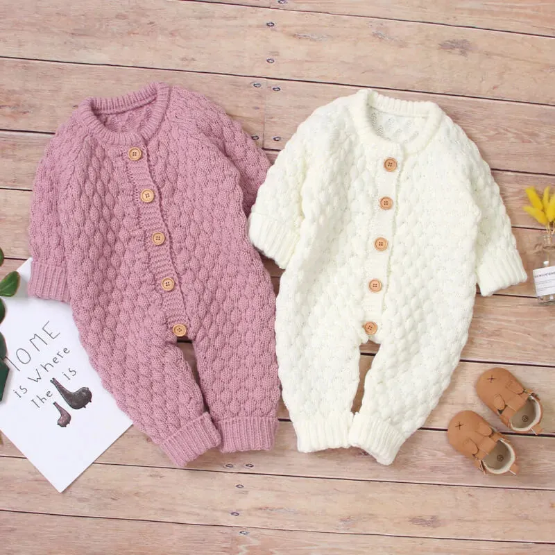 Winter Warm Knitted Baby Clothes