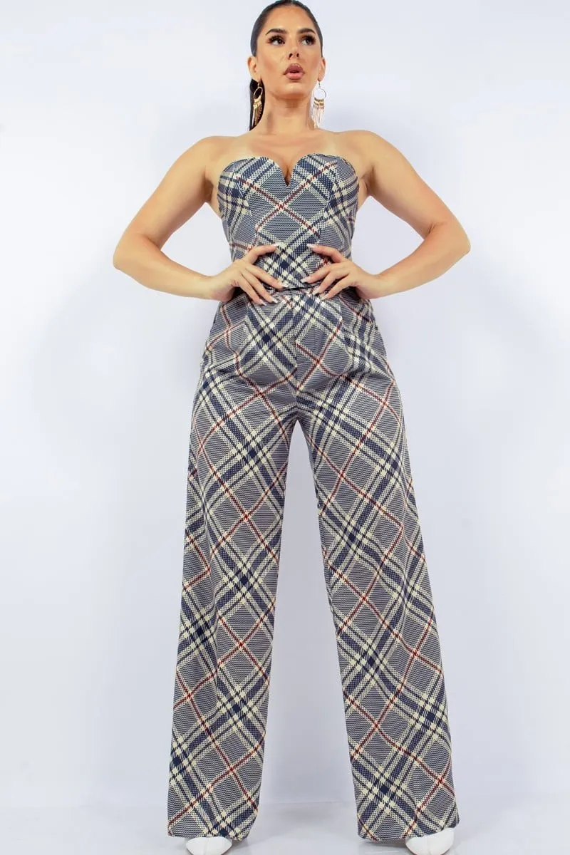 Womem's Bustier top & wide pants set