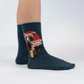 Women's Crew Sock - Bearly Awake