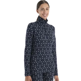 Women's Merino 260 Vertex Long Sleeve Half Zip Thermal Top First Snow